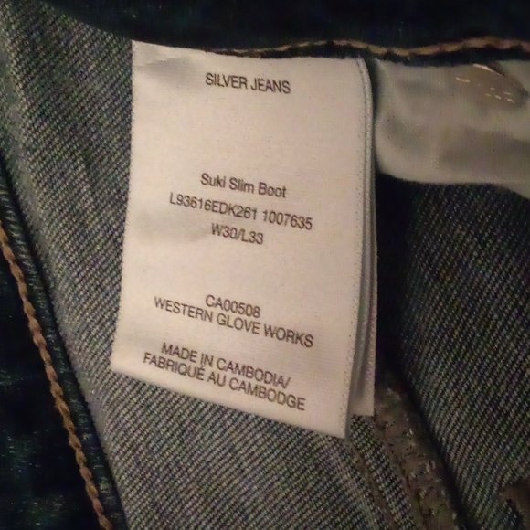 Silver Jeans Co. Suki slim boot 30x33 - Picture 3 of 11